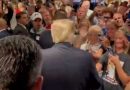 “We Love You President Trump!” – Crowd Goes Wild as Trump Enters Iowa Restaurant (Video)