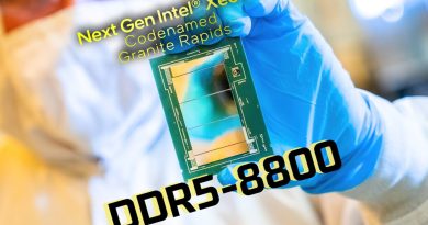 Intel Confirms DDR5-8800 Memory For Granite Rapids “Xeon 6” CPUs, JEDEC DDR5-8800 For Next-Gen Servers